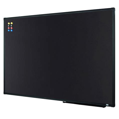 Lockways Magnetic Chalkboard Black Board 36 X 24 Inch Magnetic