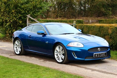 2009 09 Plate Jaguar Xkr 50 Coupe Finished In Metallic Kyanite Blue