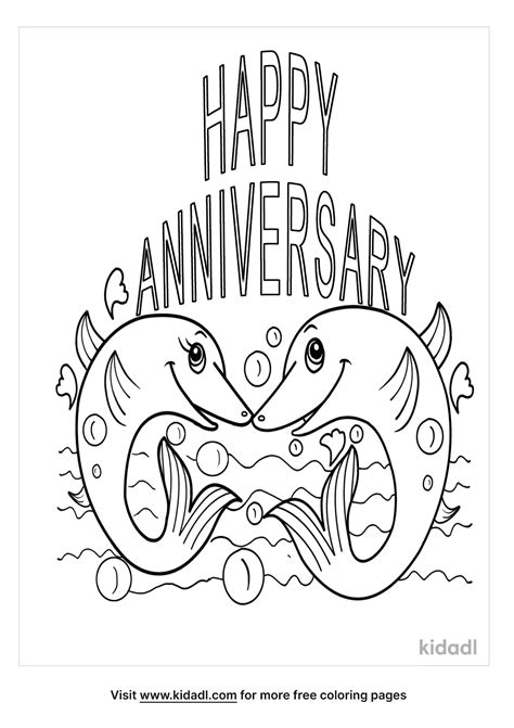 Free Anniversary Coloring Page Coloring Page Printables Kidadl