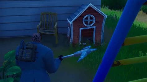Fortnite Dog House Locations Where To Destroy Three Dog Houses For
