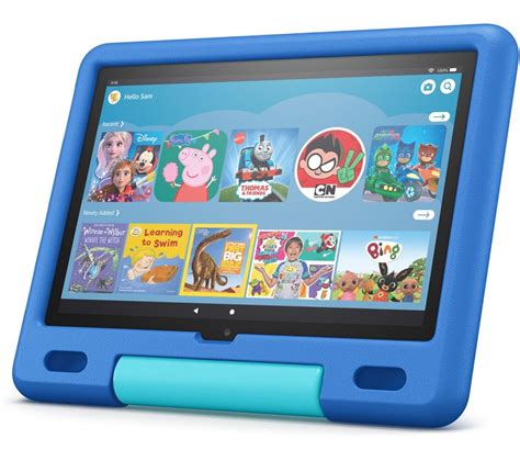 Buy Amazon Fire Hd 10 101 Kids Tablet 2021 32 Gb Sky Blue Free