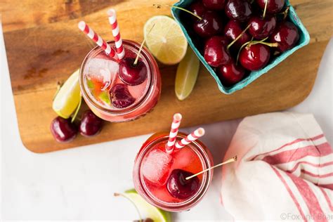 Allow the syrup time to cool and you have classic simple syrup to use in cocktails and. Sparkling Cherry Limeade - Fox and Briar