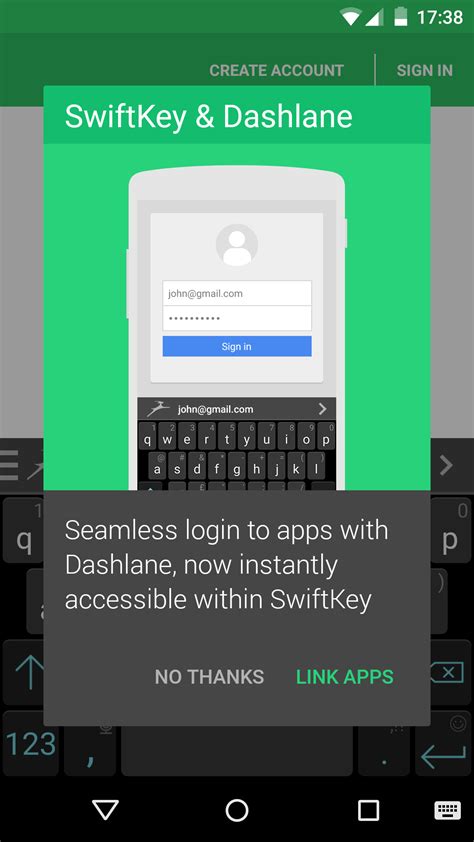 Swiftkey To Partner With Dashlane To Insert Your Passwords