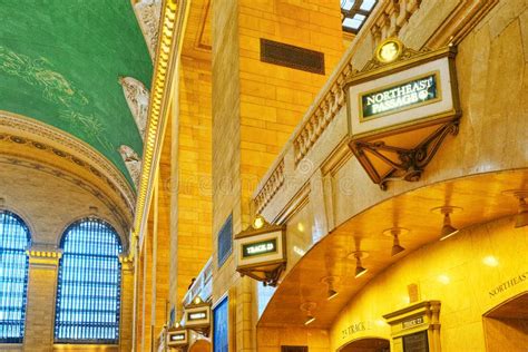 Grand Central Terminal Railroad Terminal In New York City Uni Stock