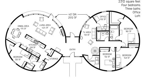 Dome Concrete Home Plans — Schmidt Gallery Design