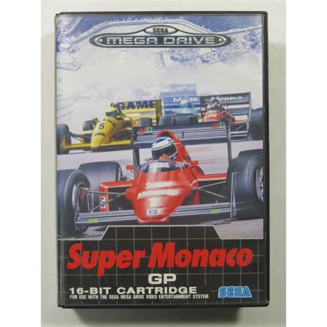 Trader Games Super Monaco Gp Sega Megadrive Md Pal Euro Complete