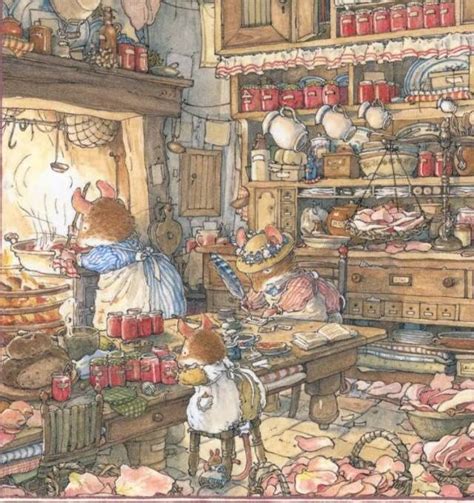 Paediatric heart surgeon susan vosloo said she doesn't know why the majority of people should suffer. Jam Making in Brambly Hedge | Niedliche illustration ...