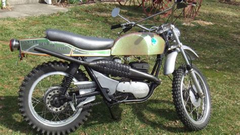 1971 Ossa Pioneer 250 2 Stroke Vintage Trials Street Legal Motorcycle