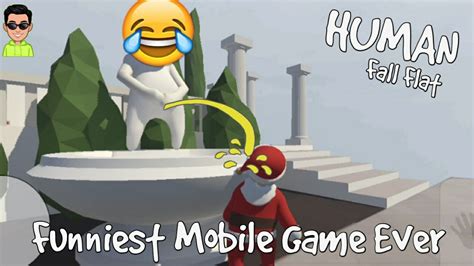 Human Fall Flat Funny Gameplay Train Level Kasaw Gaming Youtube