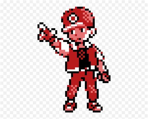 Pokemon Red Sprite Png Pokemon Red Trainer Pixelpokemon Red Png