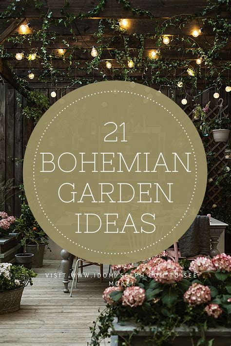 21 Bohemian Garden Ideas I Do Myself Bohemian Garden Garden