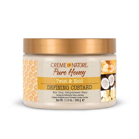 Creme Of Nature Pure Honey Twist And Hold Defining Custard 115 Oz