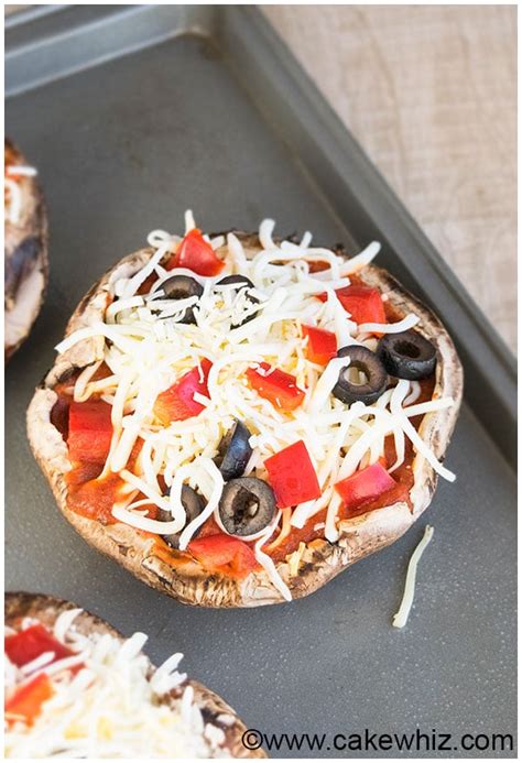 Portobello Mushroom Pizza Low Carb Recipe Cakewhiz
