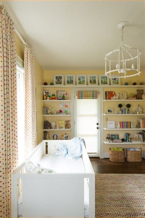 Constructed using planks of solid pine. Clever Organize Floating Bookshelves Nursery | Nursery ...