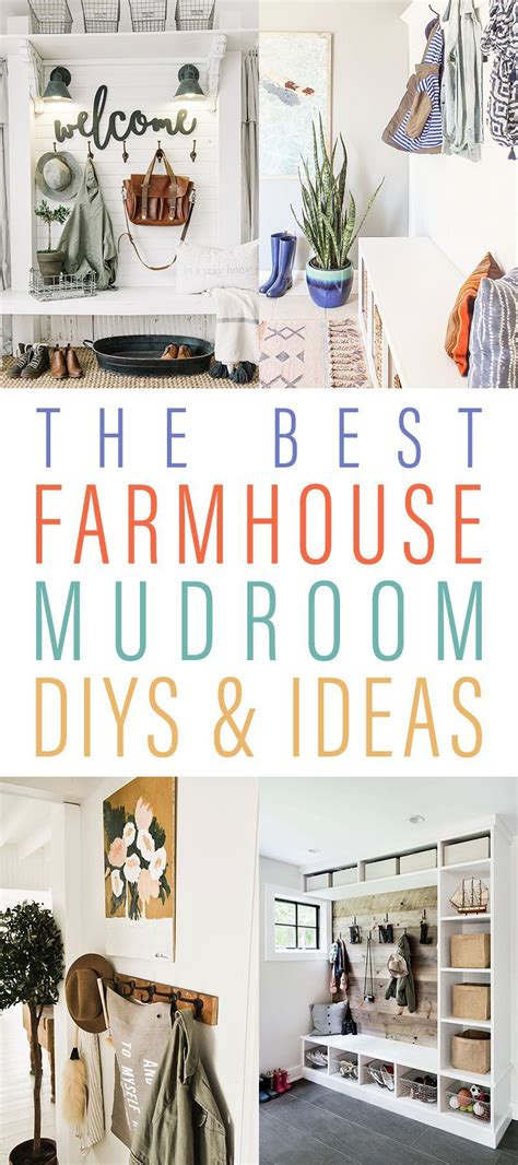 The Best Farmhouse Mudroom Diys And Ideas The Cottage Market