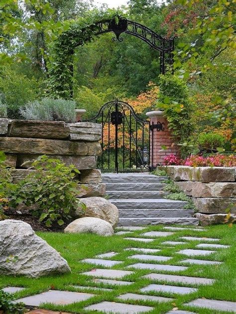 The Beauty Of The Garden Path Exciting Diy Ideas My Desired Home Landschaftsdesign