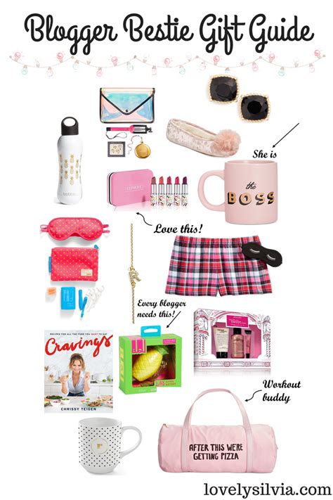 I don't judge!), or whether you're exchanging presents with your significant other and have set a budget to for way under a hundred bucks, you can grab a set of three matching pieces that includes a thong, a. Blogger Bestie Gift Guide (Under $30 | Bestie gifts, Good ...