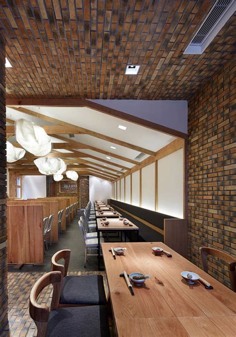 Modern With A Rustic Restaurant Decor Interiorzine