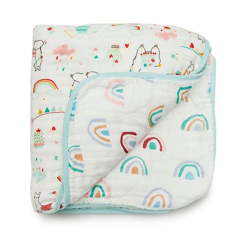 Loulou Lollipop Llama Deluxe Muslin Baby Quilt Bed Bath And Beyond