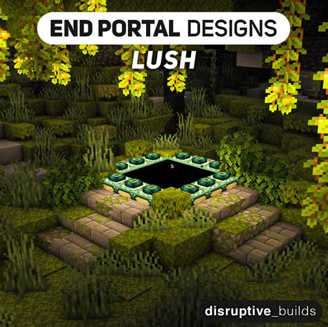 Here Are 4 Different End Portal Designs I Came Up With Rminecraftbuilds