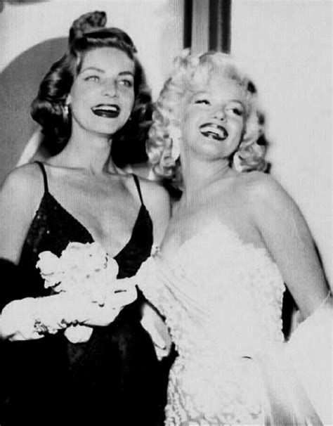 Lauren Bacall And Marilyn Monroe At The Premiere Of How To Marry A Millionaire November 4th