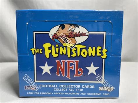 Vintage 1993 Football Cards Hanna Barbera Nfl Flintstones Collector