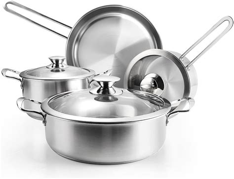 Stainless Steel Pots And Pans Set Review Smart Kitchen Devices