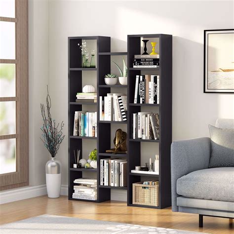 Tribesigns Modern Bookcase 5 Shelf Storage Organizer Bookshelf With 14