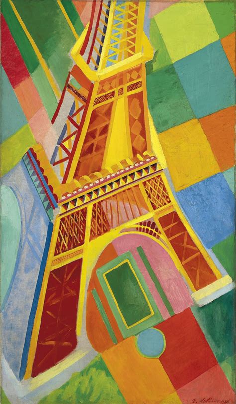 Robert Delaunay Tour Eiffel Painted In Paris In 1926 Tour Eiffel