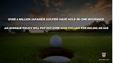 Images of Japan Hole In One Insurance
