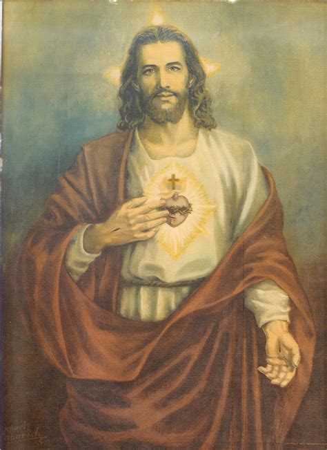 Sacred Heart Of Jesus 1955 Rsacredart