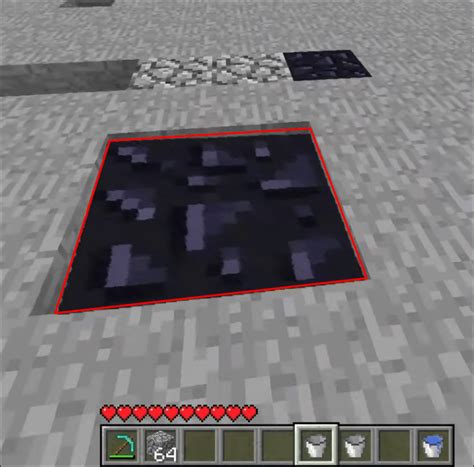 How To Create Obsidian In Minecraft