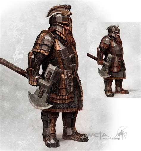Design Fantasy Dwarf Fantasy Armor The Hobbit