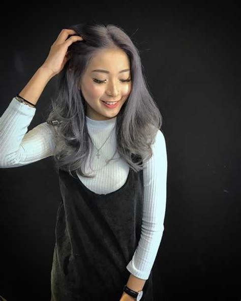 Find your favorite color before hitting the salon. Fifty Shades of Grey... Hair Colours done by Stylists in ...