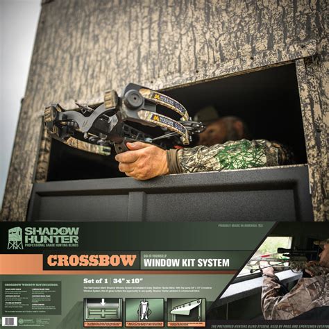 Hunting Blind Windows For Shadow Hunter Blinds Diy Deer Box Window