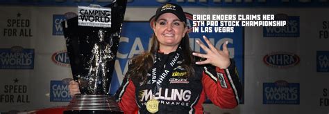 Erica Enders Claims Her 5th Pro Championship The Block Chevrolet