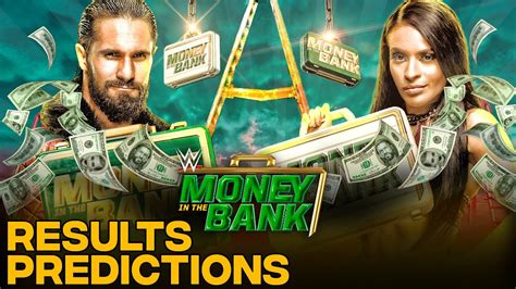 Wwe Money In The Bank 2021 Results Predictions Youtube
