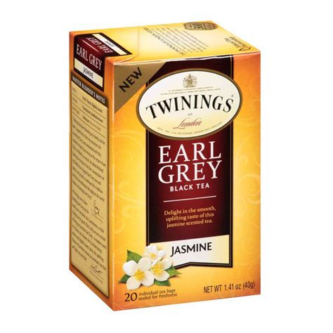 Twinings Earl Grey Jasmine Tea 20 Count