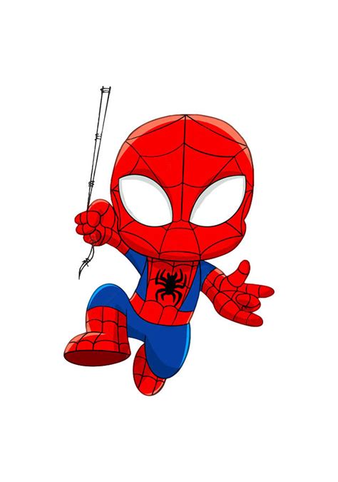Top 60 Imagen Vector Spiderman Chibi Abzlocalmx