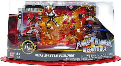 Power Rangers Megaforce Mini Battle Ready Figures 6 Pack
