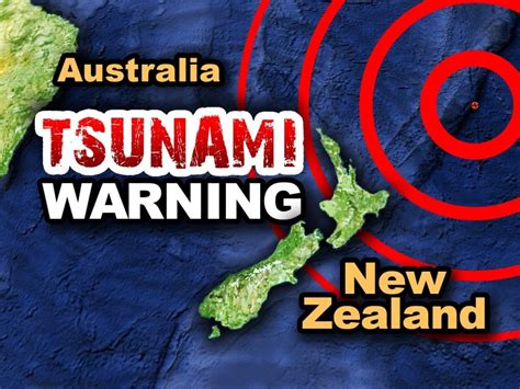 Earthquake Shakes New Zealand Tsunami Warning Issued