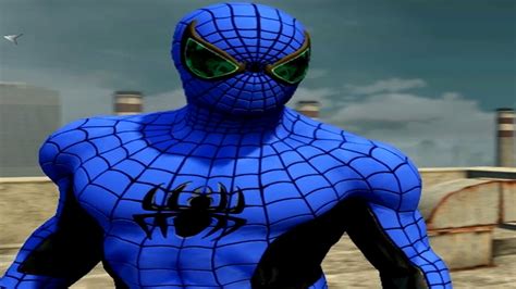 Blue Spiderman