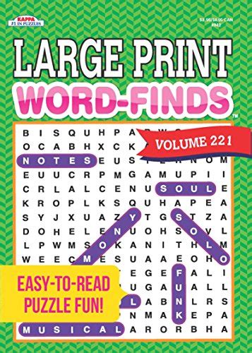 Large Print Word Finds Puzzle Book Word Search Volume 258