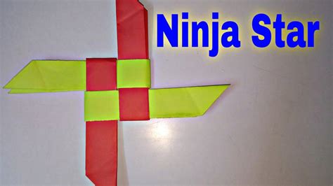 How To Make Ninja Star Youtube