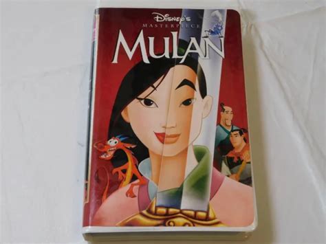 Disney S Masterpiece Mulan Vhs Tape Walt Disney Home Video Picclick