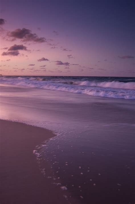 Backgrounds Beach Tumblr Purple Beach Clouds Wallpaper