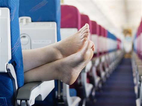 Why Should You Never Take Your Shoes Off On A Flight