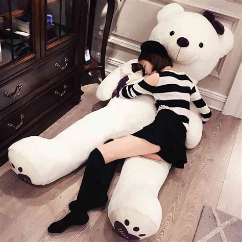 Fancytrader Huge Giant Love Teddy Bears Plush Toys Ts For Girls Soft Big Stuffed Bears Doll