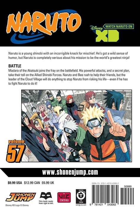Viz Media Naruto Vol 57