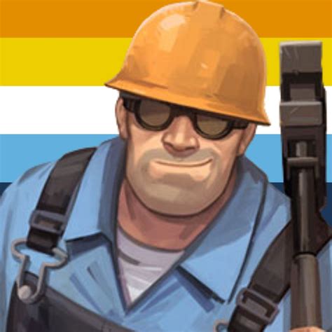 Tf2 Engineer Pride Icon Team Fortress 2 Team Fortress Fortress 2